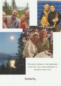 2019 Holiday Card Back